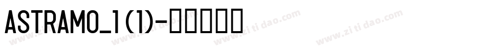 ASTRAMO_1 (1)字体转换